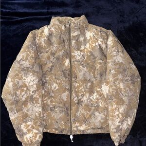 Zara Camouflage Puffer Jacket